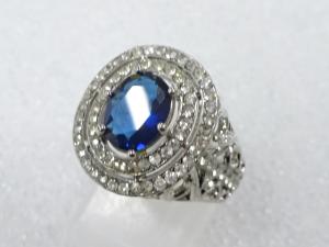 色石　指輪(14号)